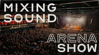 A Day In The Life Of A Touring Sound Engineer at an Arena Show