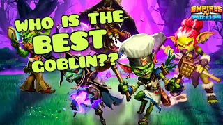 Empires & Puzzles Who is the Best Goblin?..🤔 Complete Family Tier List looking for the Goblin King🤴