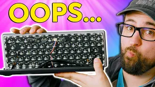 OOPS, we took it apart! - Mountain Everest 60 Keyboard