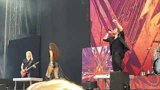 Rockfest 2019  amaranthe - HUNGER Hyvinkää finland