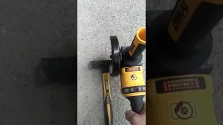 Хвастаюсь новой болгаркой DeWalt DCG418 :)