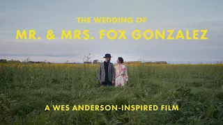 Wes Anderson-Inspired Wedding | The Wedding of Mr & Mrs Fox Gonzalez