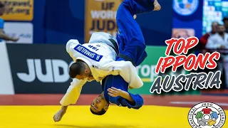 TOP IPPONS - JUDO Austria GP 2024