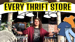 We Went To EVERY Thrift Store