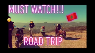 Outstanding Trip With 50cc Scooters ( Tangier To Ksar Sghir )( Morocco )