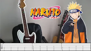 [TABS] Naruto Shippuden OP6 【Sign】 Guitar Cover