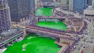 Boats Sail on Green River for St. Patrick’s Day