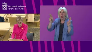 First Minister's Questions (BSL) - 17 March 2022