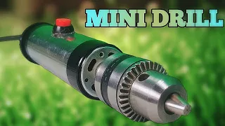 How to make high speed mini Drill at home
