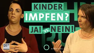 Kinder & Jugendliche gegen Corona impfen: Ja oder nein? | Was ist sinnvoll? | BR24 | Münchner Runde