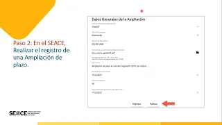 ACTUALIZACION AL PRESUPUESTO DEL CONTRATO AL MODULO DE EJECUCION CONTRACTUAL EN EL SEACE