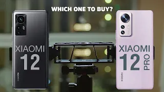 Xiaomi 12 Vs Xiaomi 12 Pro Final || Full Comparison ⚡⚡⚡ Camera, Display, Performance & More