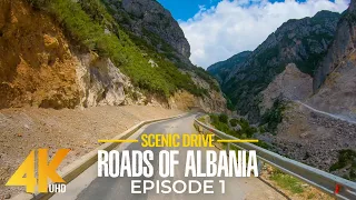 4K Scenic Roads of Albania - Coastal Views & Mountain Vistas of Amazing Country in the Balkans - #1