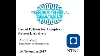 Use of Python for Complex Network Analysis