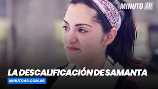 La descalificación de Samanta Casais en "Bake Off Argentina" - Minuto Argentina