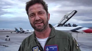 Gerard Butler Flies With The U.S. Air Force Thunderbirds