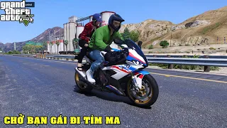 GTA 5 Chở Bạn Gái Đi Phượt Bằng "Cá Voi Sát Thủ" BMW S1000RR Lên Trên Ngọn Núi Ma Nguy Hiểm