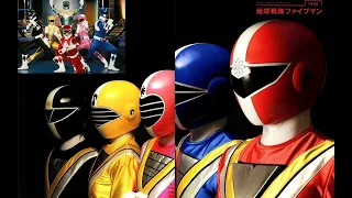 Super Sentai 1990 Opening But With Mighty Morphin Theme