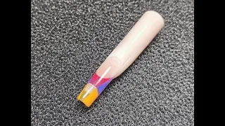 【ENG】Acrylic 3D french twist using ProHesion liquid and powder system
