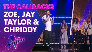 Zoe, Chriddy, Taylor & Jay Sing Billie Eilish Songs | The Callbacks | The Voice Australia