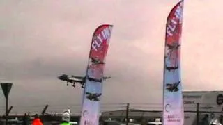 Avro Vulcan Bomber XH558 over Coventry airport