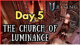 Building the Church of Luminance (Day 5) | !lurk !socials