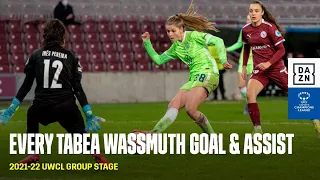 Every Tabea Wassmuth Goal And Assist Of The 2021-22 UWCL Group Stage