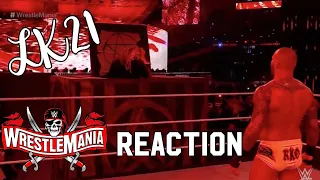 LK21 - Randy Orton vs The Fiend #Wrestlemania Reaction