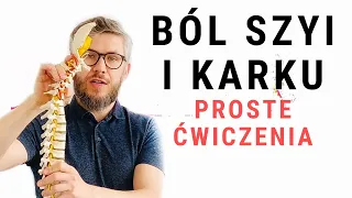 SKUTECZNA GIMNASTYKA na BÓL SZYI I KARKU - dr n. med. Marcin Wytrążek