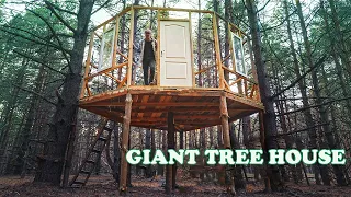 GIANT TREE HOUSE PART 2 - HOUSE IN THE FOREST