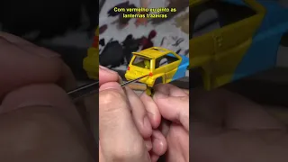 Reformei e customizei o HOTWHEELS🔥 De R$0 á R$99