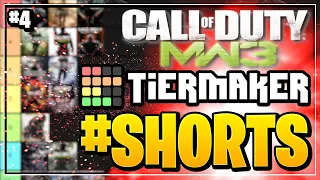 RANKING EVERY MW3 MAP! (Tier List) | Tier List Shorts