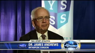 Dr. James Andrews on Two-Sport Athletes