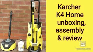 Karcher K4 Full Control Home - unboxing, assembly and review
