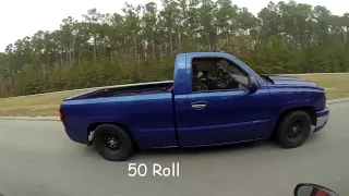 76mm turbo silverado vs 03 mustang cobra w/75 shot