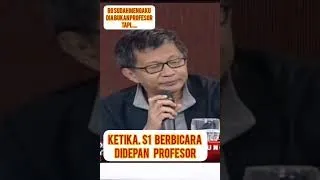 rocky gerung tak perlu profesor, tapi...?