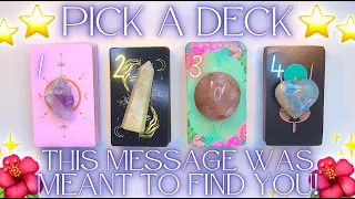 A Message Meant to Find You Right Now 🧚‍♀️ Detailed Pick a Card Tarot Reading ❤️✨