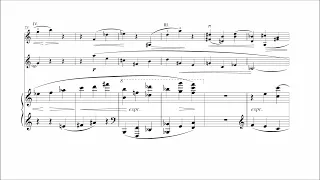 György Ligeti - Trio for Violin, Horn and Piano [With score]