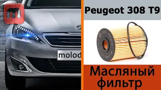 Замена моторного масла и масляного фильтра Peugeot 308 T9