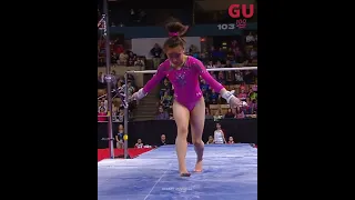 😱 KATELYN OHASHI 🔥 FLOOR EXERCISE 😲 #gymnastics #viral #world #highlights #sports #perfect