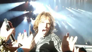 EUROPE - Joey Tempest into the crowd @ Allianz Parque in São Paulo - Sep 21, 2019