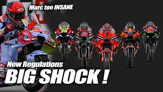 ALL BIG SHOCK MotoGP Confirms INSANE New Regulations, Marquez's Threat at GP Le Mans