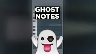 I didn't know you could edit ghost notes! 😮👻 #flstudio