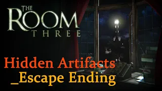The Room Three (3): Hidden Artifacts Walkthrough + Escape ending│Puzzle Game (No Commentary)