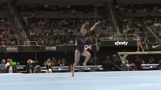 Alicia Zhou -  Floor Exercise  - 2023 Xfinity U.S. Championships  - Senior Women Day 1