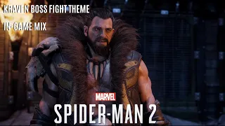 Kraven Boss Fight Theme - In-Game Unofficial Soundtrack - Marvel’s Spider-man 2