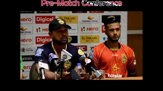 CPL T20: TKR v Tallawahs Pre-Match Conference