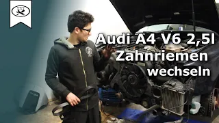 Audi A4 V6 2.5 Zahnriemen Wechsel | Change of Timing belt  | VitjaWolf  | Tutorial  | HD