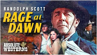 Legendary Randolph Scott Western Movie I Rage At Dawn (1955) I Full Classic Western Movie