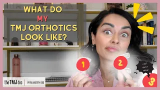 What do MY TMJ Orthotics Look Like? - Priya Mistry, DDS (the TMJ doc) #tmjorthotic #orthotic #tmj